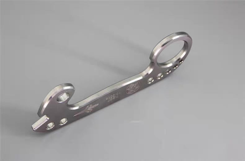 Stonewashed TC21 Titanium Outdoor Multi-Tool Ring EDC Tactical Bottle Opener