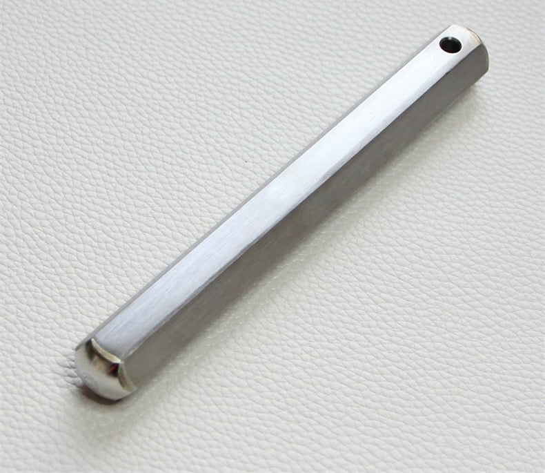 Stainless Steel Blunt Force Kubaton Hexagon Massage Stick