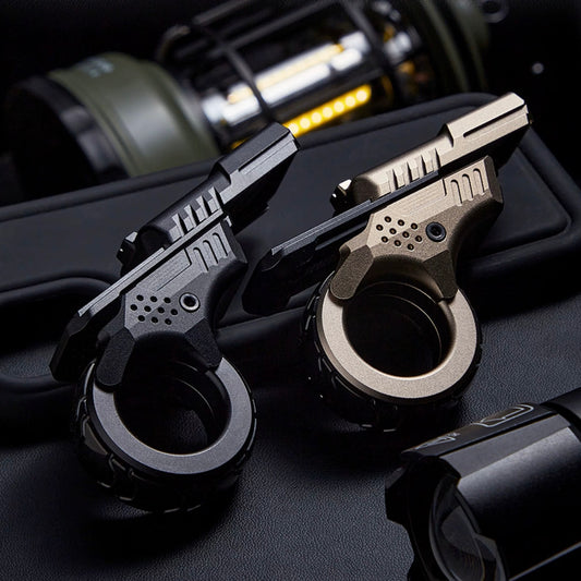 Titanium Magnetic Ratchet Fidget Slider Gen-Z Tech Edition