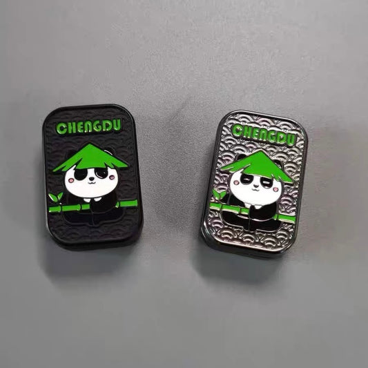 Kung Fu Panda Infinite Push Fidget Magnetic EDC Stress Reliever & Finger Spinner