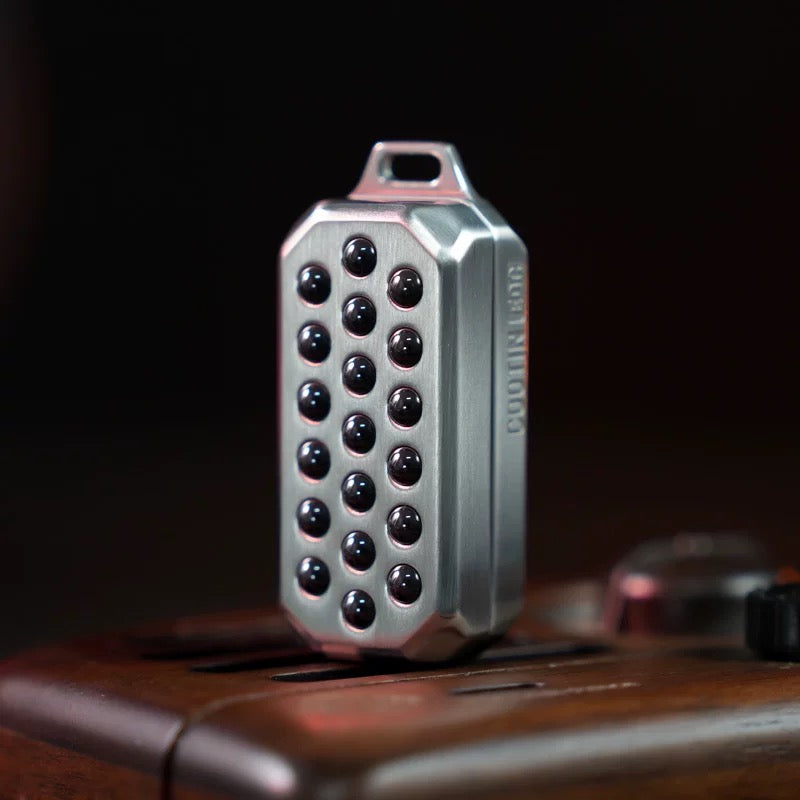 Magnetic Fidget Coin – EDC Stress Relief with Infinite Spin & Push Mechanism