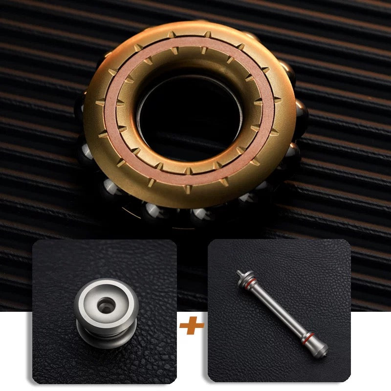 Cyberpunk Spinner Ring - Tactical EDC Fidget Anxiety Relief Ring
