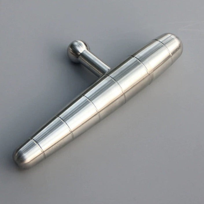 Stainless Steel Blunt Force Kubaton T-Shaped