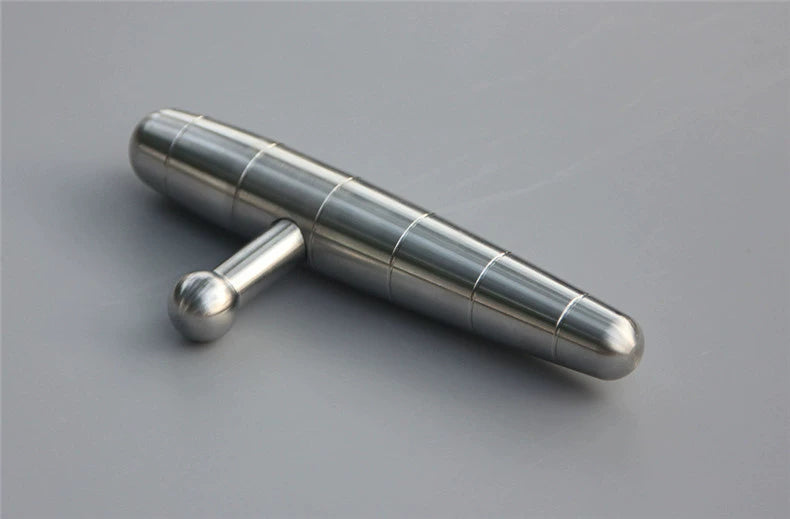 Stainless Steel Blunt Force Kubaton T-Shaped