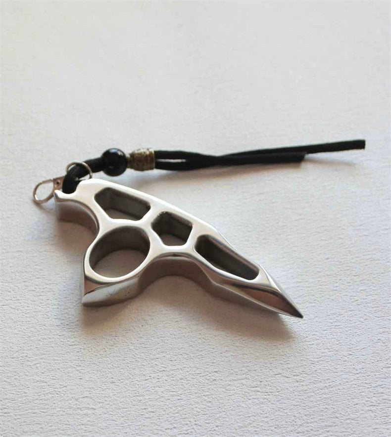 Stainless Steel Fistfight T-stick Knuckle EDC