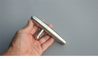 Stainless Steel Blunt Force Kubaton T-Shaped