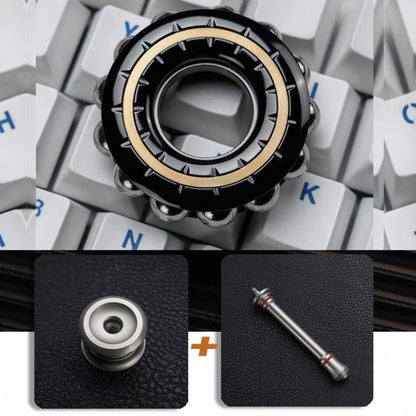 Cyberpunk Spinner Ring - Tactical EDC Fidget Anxiety Relief Ring