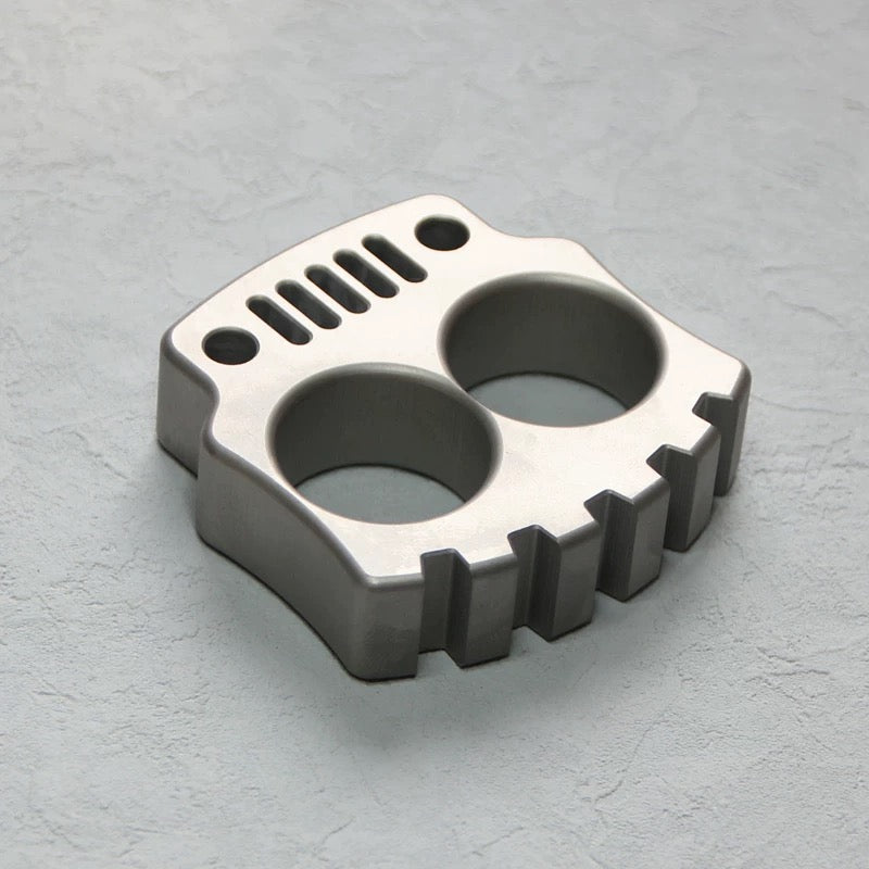 Stainless Steel Fist Bumper Knucles Thick Monster