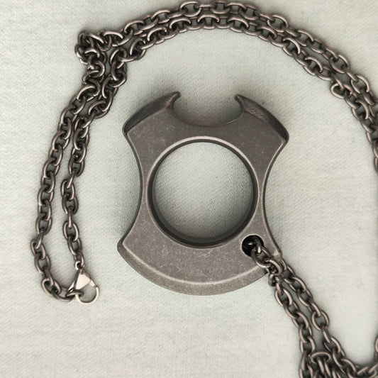 BitU TC21 Titanium Alloy Bottle Opener Knuckle Ultra-Light Keychain