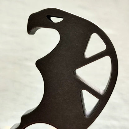 Gukulan TC4 Titanium Bottle Opener Knuckle Kubaton EDC