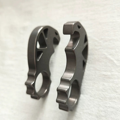 Gukulan TC4 Titanium Bottle Opener Knuckle Kubaton EDC
