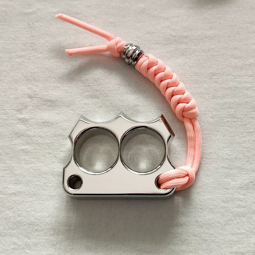 RIPPLE High-Quality Hand-polished Stainless Steel Dual-finger Knuckle Duster EDC Accessory