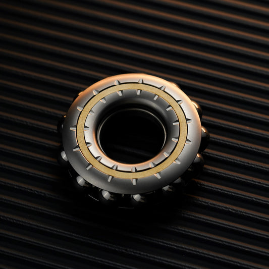 Cyberpunk Spinner Ring - Tactical EDC Fidget Anxiety Relief Ring