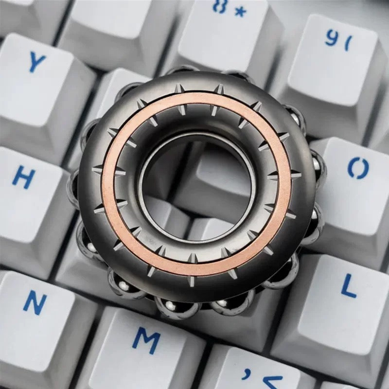 Cyberpunk Spinner Ring - Tactical EDC Fidget Anxiety Relief Ring