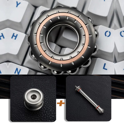 Cyberpunk Spinner Ring - Tactical EDC Fidget Anxiety Relief Ring