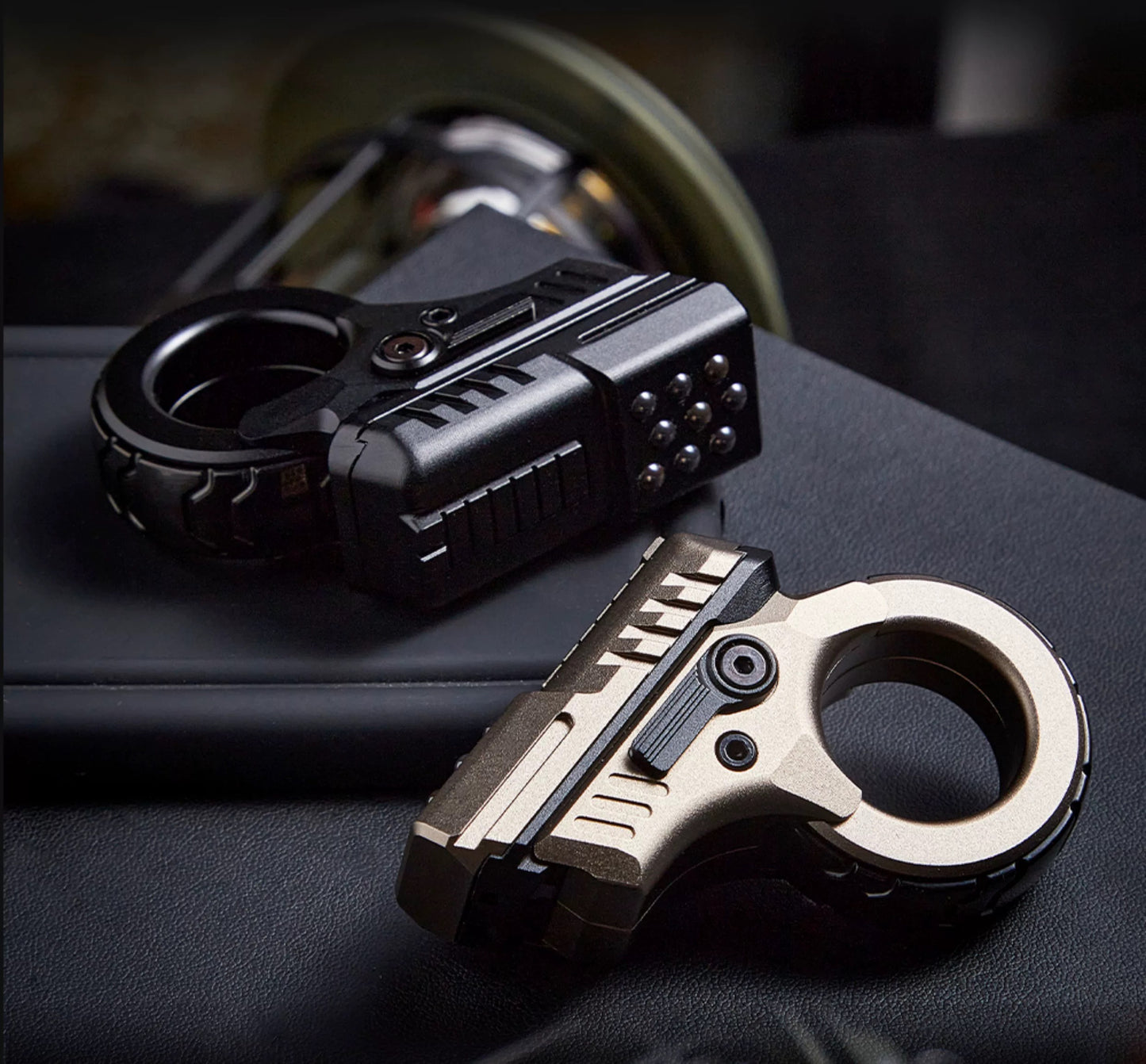 Titanium Magnetic Ratchet Fidget Slider Gen-Z Tech Edition