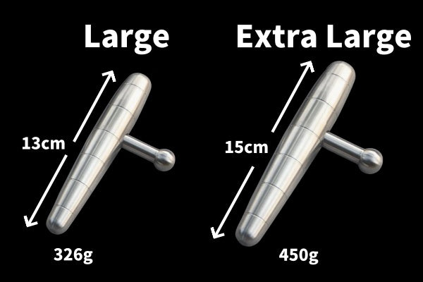 Stainless Steel Blunt Force Kubaton T-Shaped